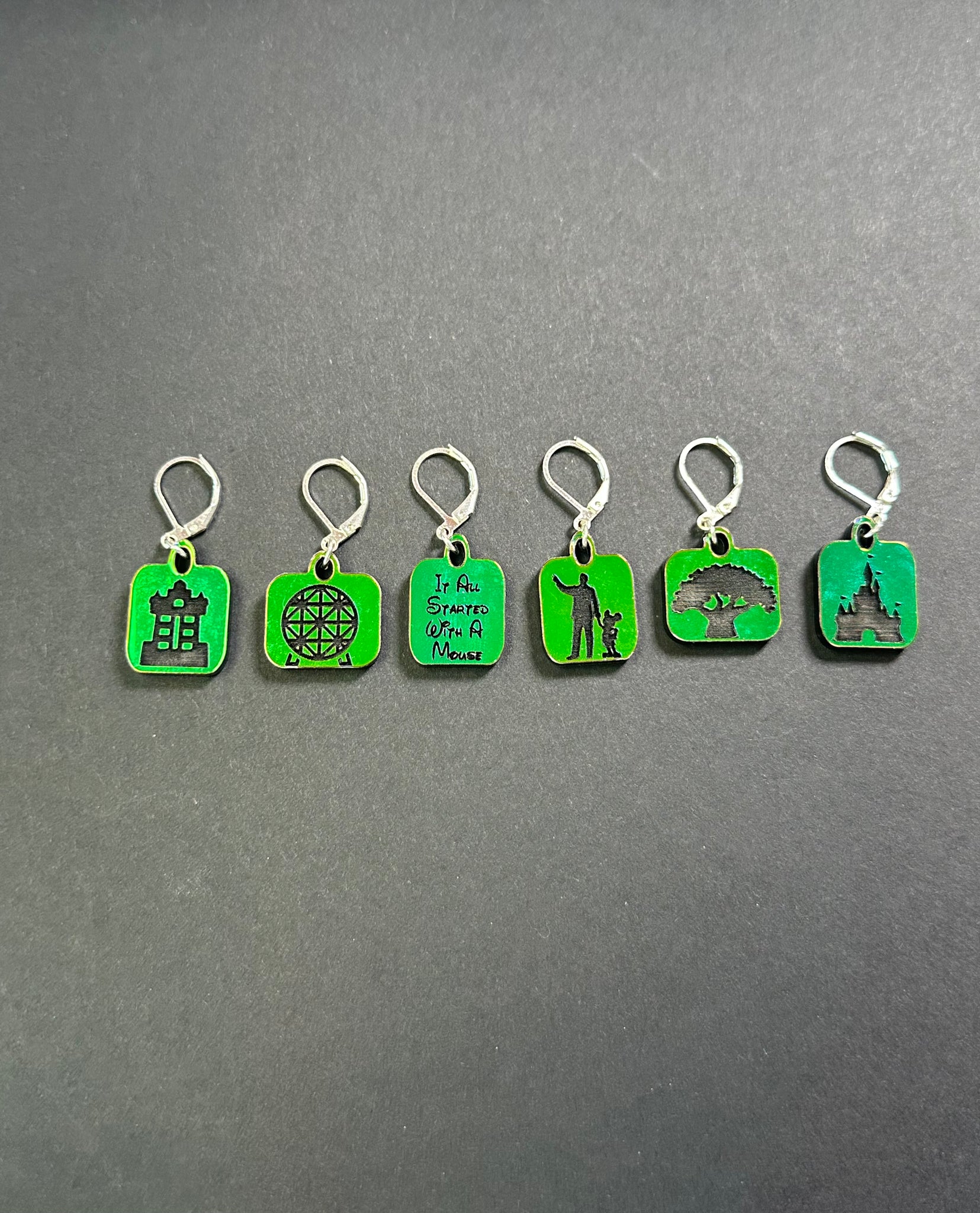 Color Changing Theme Park Stitch Markers