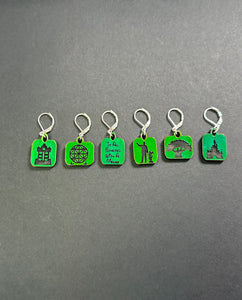 Color Changing Theme Park Stitch Markers