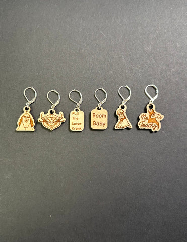 Groovy Llama Stitch Markers