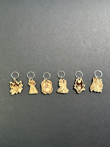 Sleeping Princess Stitch Markers