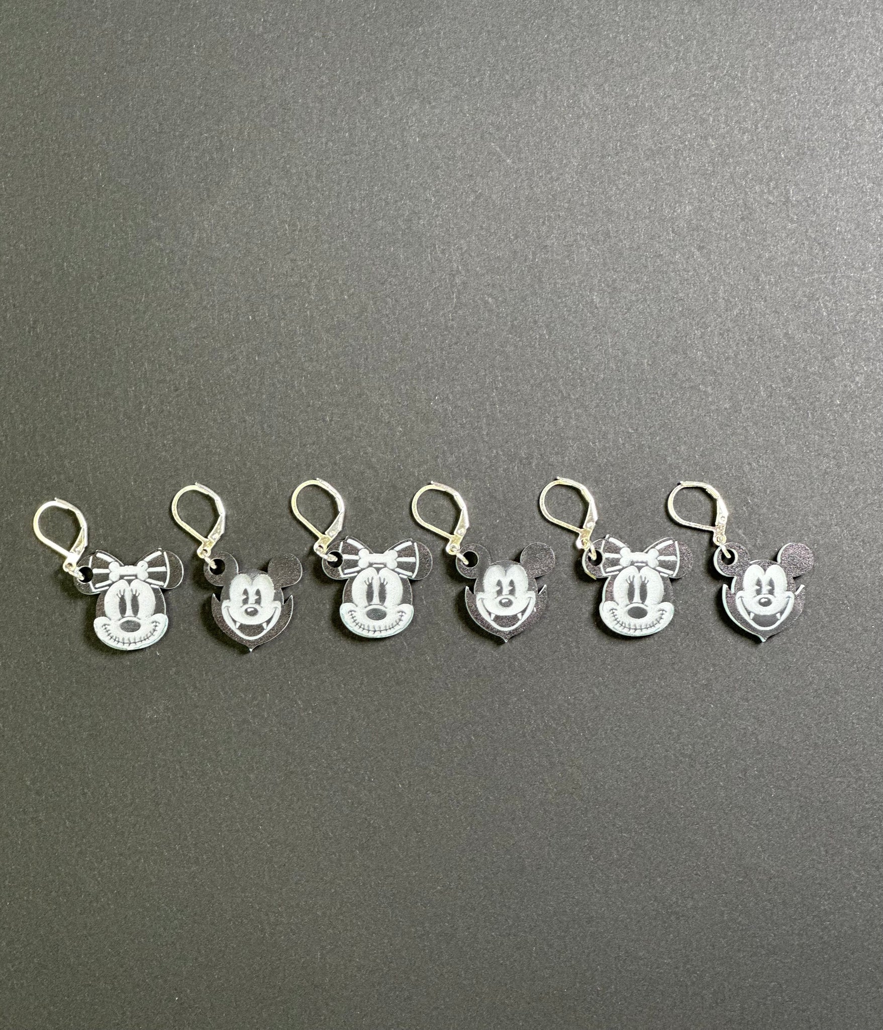 Vampire Mice Stitch Markers