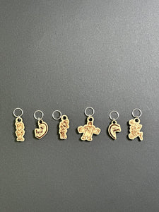 Destructive Video Game Character Stitch Markers