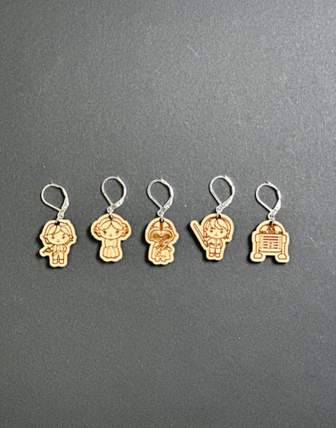 Space Wars Stitch Markers