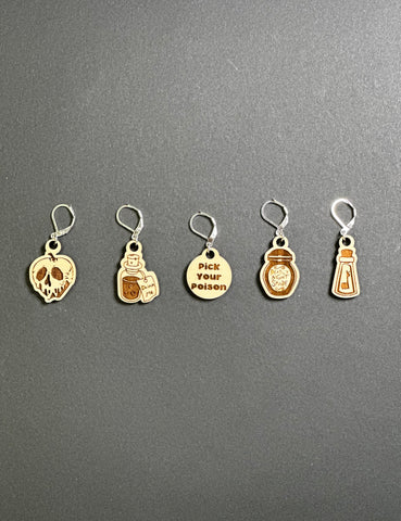 Pick your Poison Stitch Markers