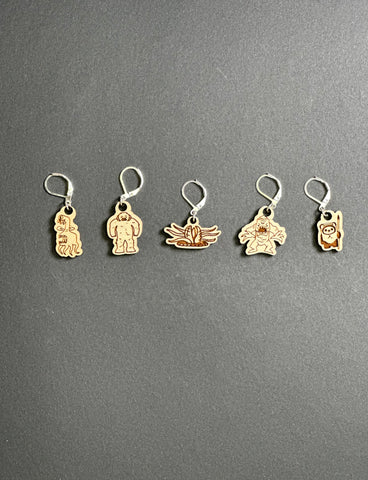 Space Wars Creatures Stitch Markers