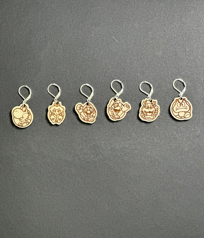 Plumber Video Game Stitch Markers