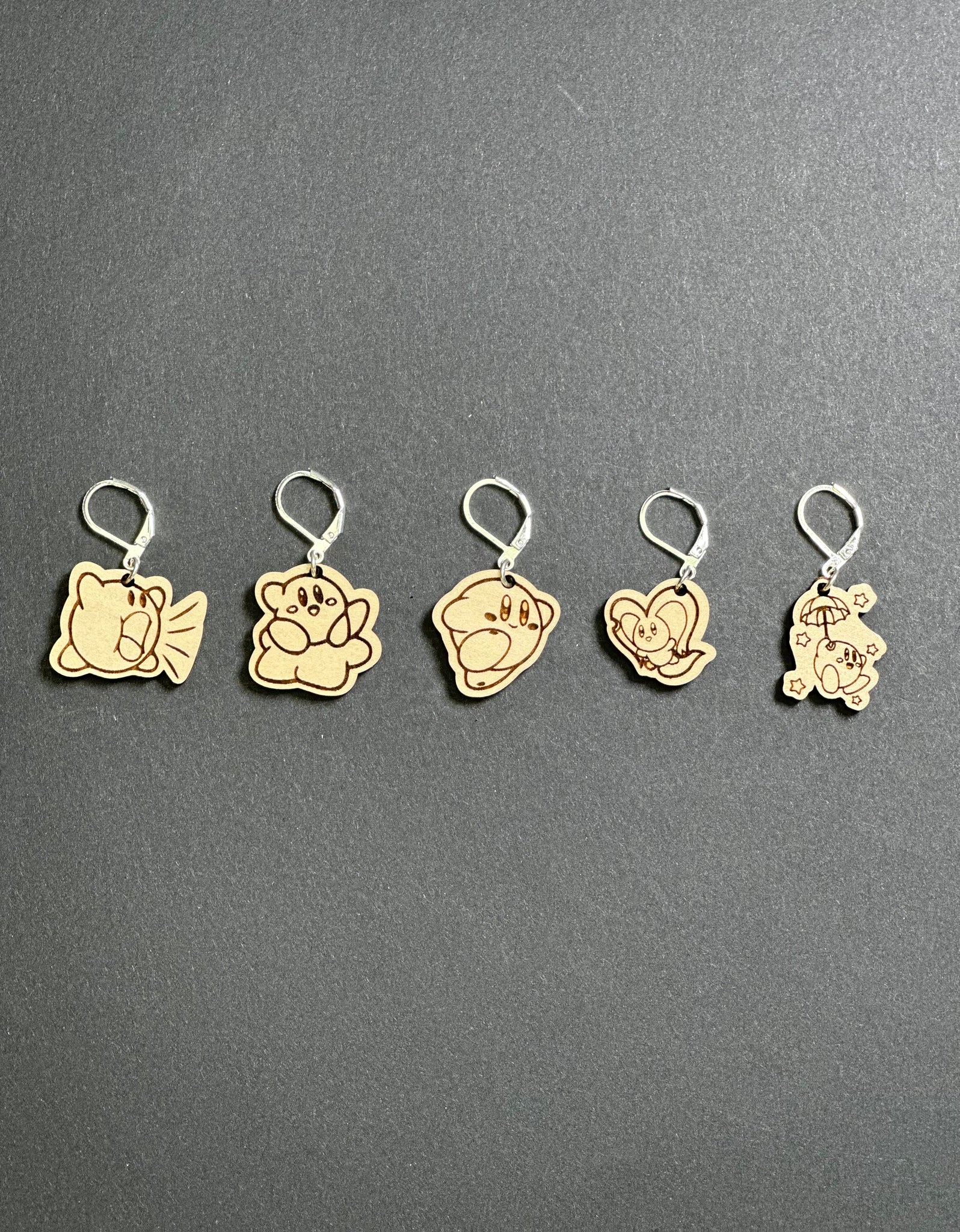 Hungry Pink Balloon Video Game Stitch Markers