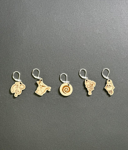 Psychic  Pocket Monster Stitch Markers