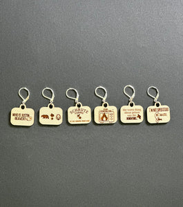 The Office Stitch Markers