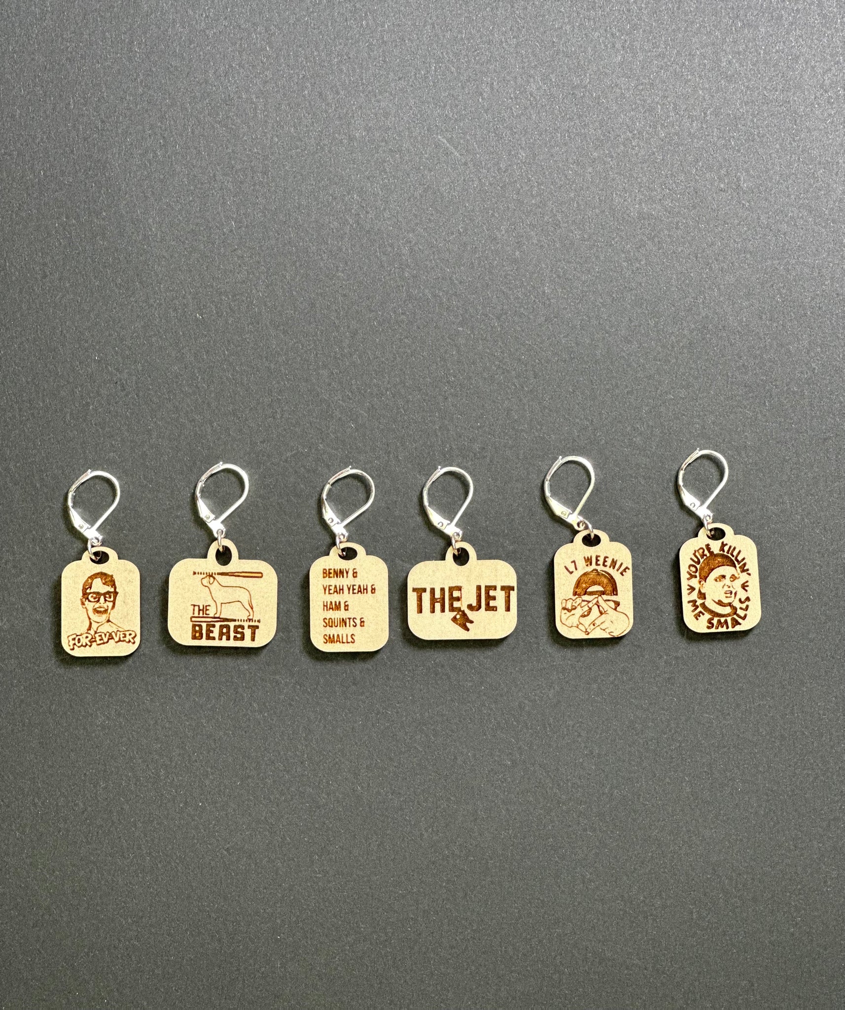 Baseball Movie Stitch Markers