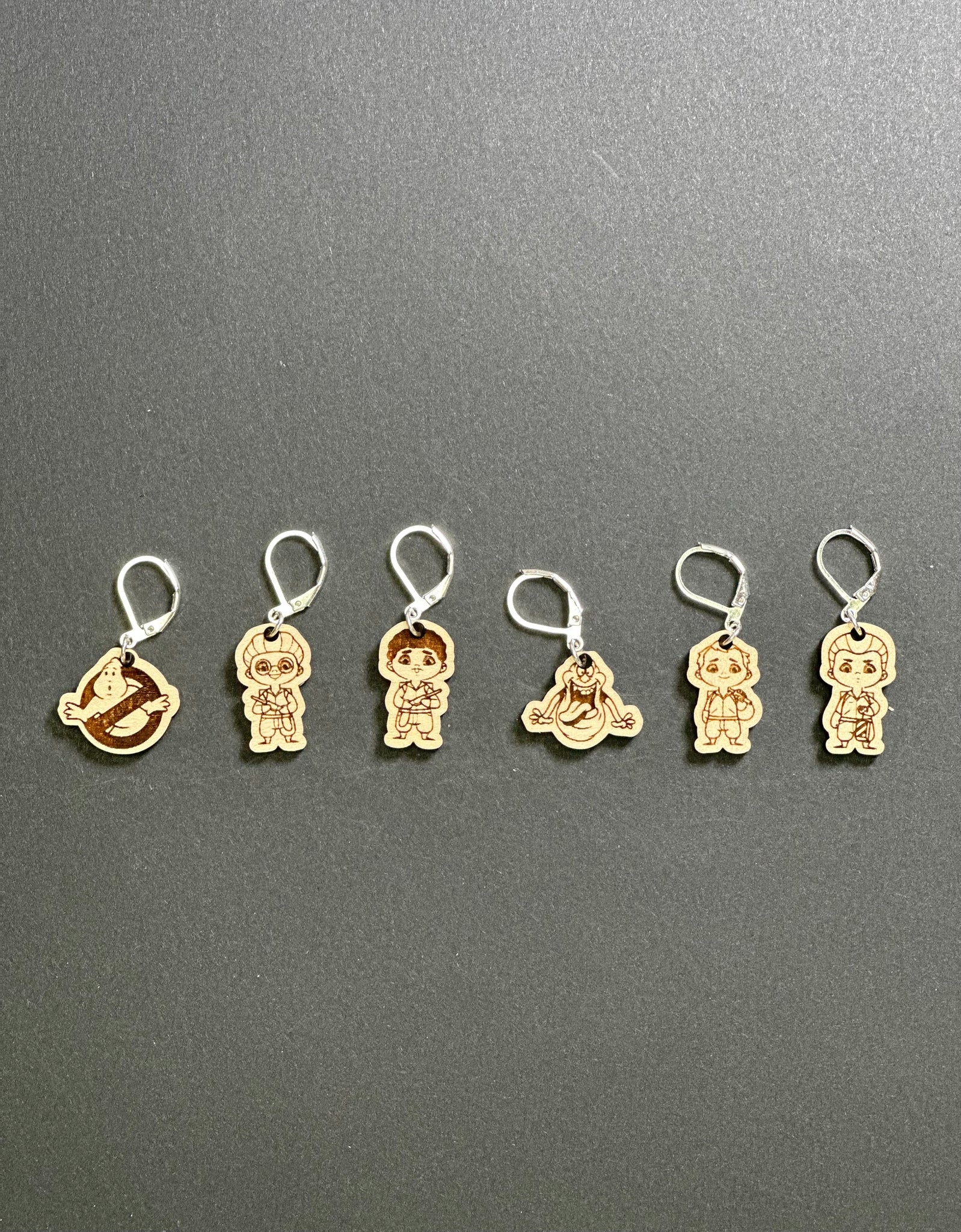 Ghostbuster Stitch Markers