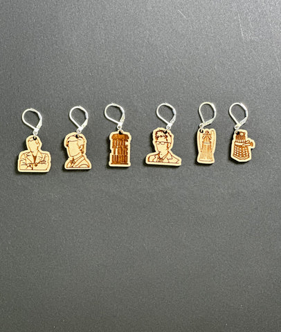 Time Lord Doctor Stitch Markers