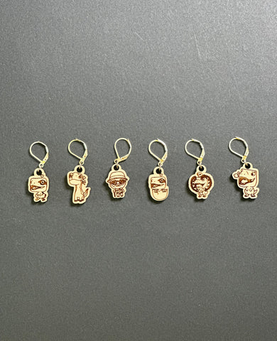 Jurassic Park Stitch Markers