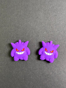 Purple Pocket Monster Needle Stoppers