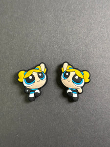 Blonde Fighting Girl Needle Stoppers