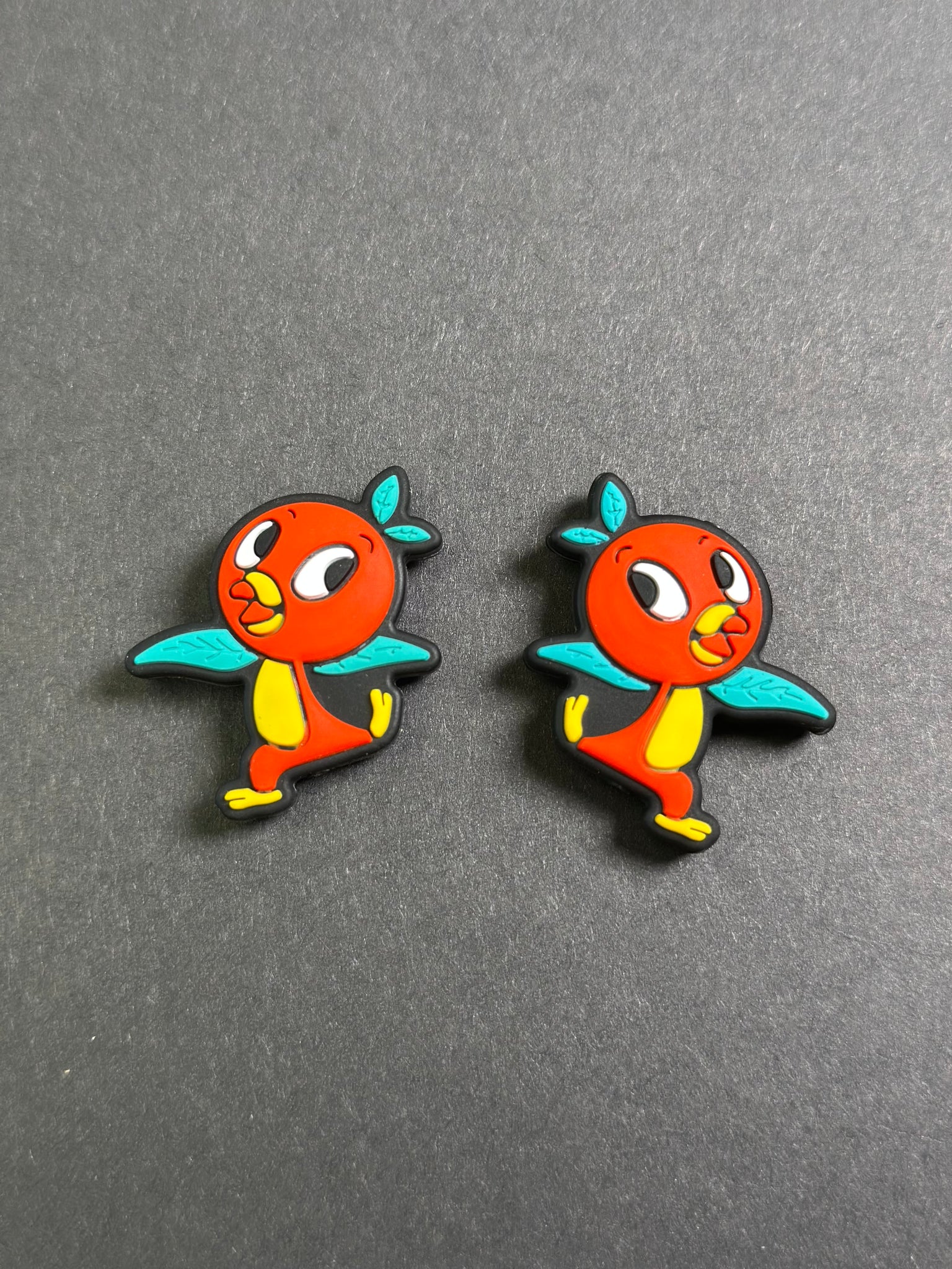 Orange Bird Needle Stoppers